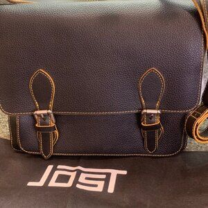 JOST Leather Cross Body Satchel